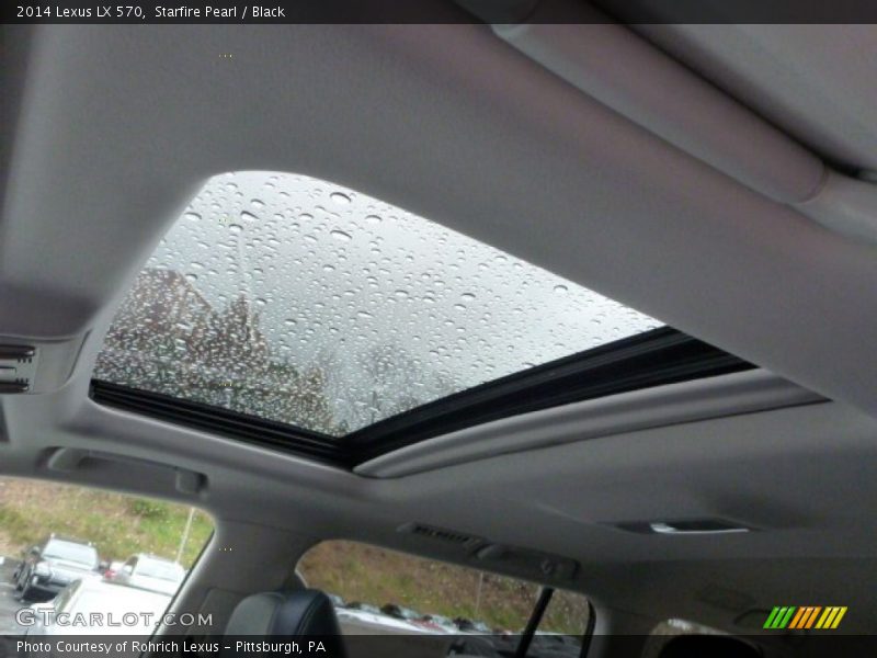 Sunroof of 2014 LX 570