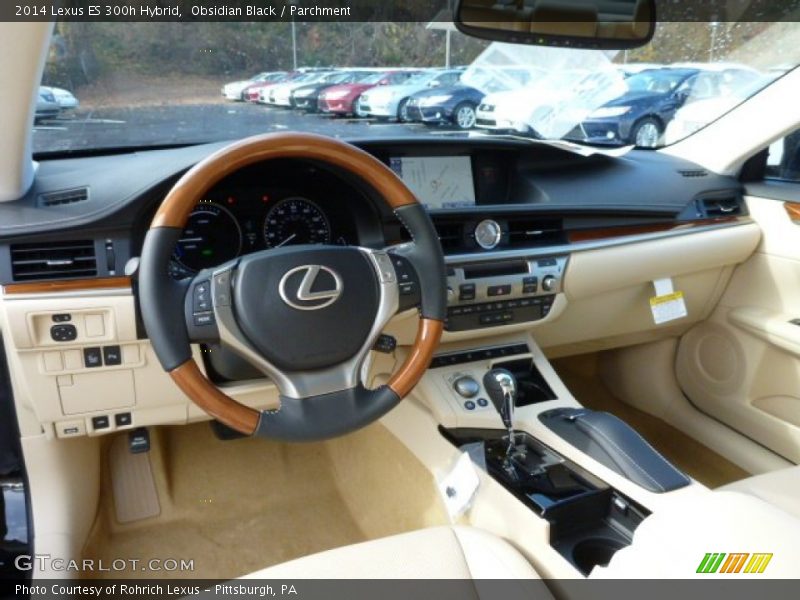 Parchment Interior - 2014 ES 300h Hybrid 