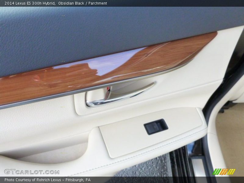 Obsidian Black / Parchment 2014 Lexus ES 300h Hybrid