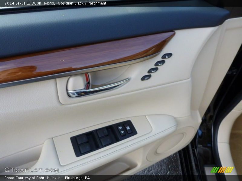Obsidian Black / Parchment 2014 Lexus ES 300h Hybrid