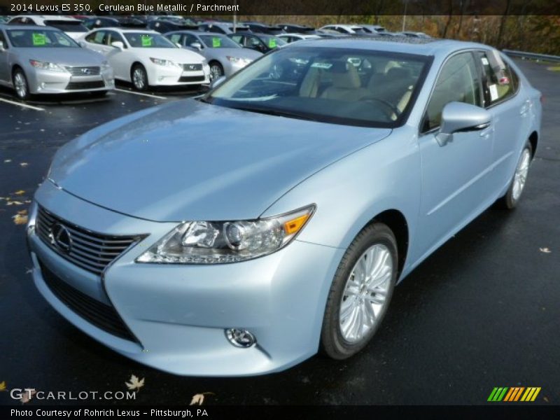 Front 3/4 View of 2014 ES 350