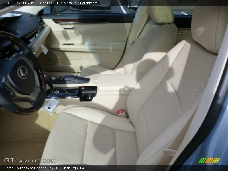 Front Seat of 2014 ES 350