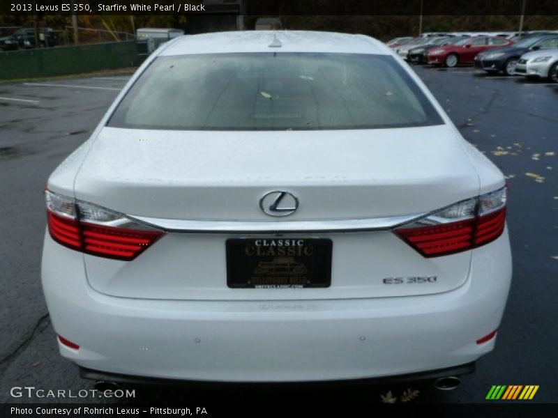 Starfire White Pearl / Black 2013 Lexus ES 350