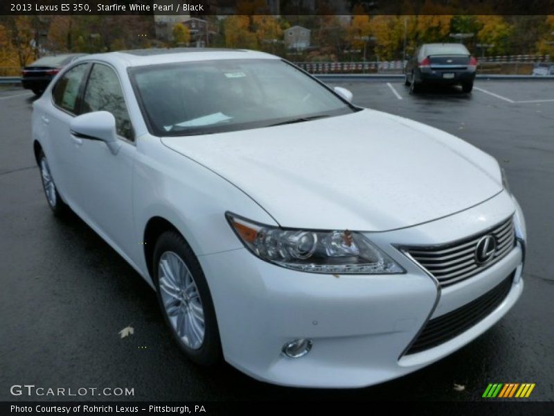 Starfire White Pearl / Black 2013 Lexus ES 350