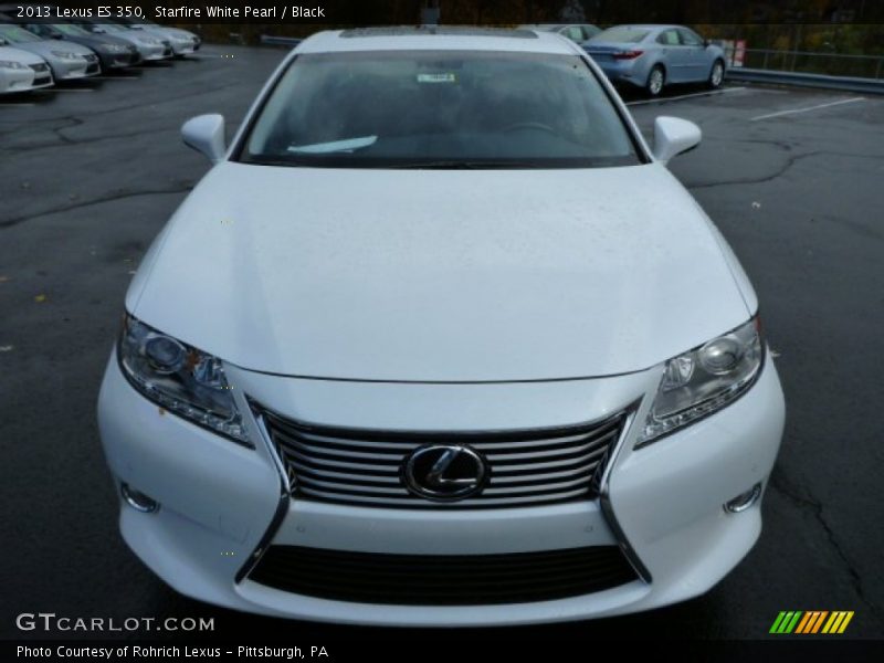 Starfire White Pearl / Black 2013 Lexus ES 350