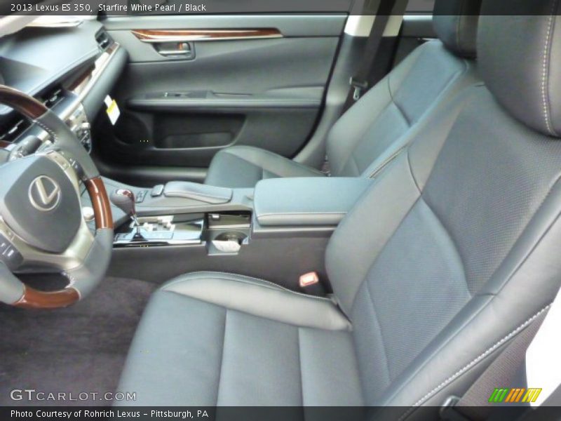 Starfire White Pearl / Black 2013 Lexus ES 350