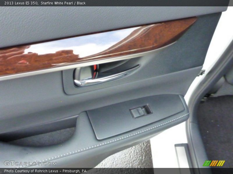 Starfire White Pearl / Black 2013 Lexus ES 350