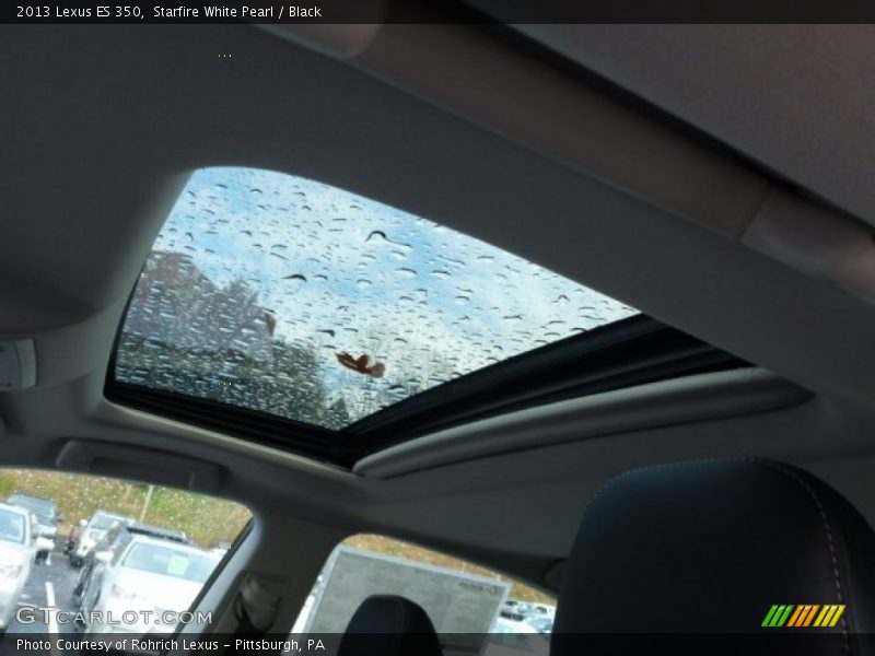 Starfire White Pearl / Black 2013 Lexus ES 350