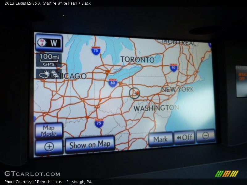 Starfire White Pearl / Black 2013 Lexus ES 350