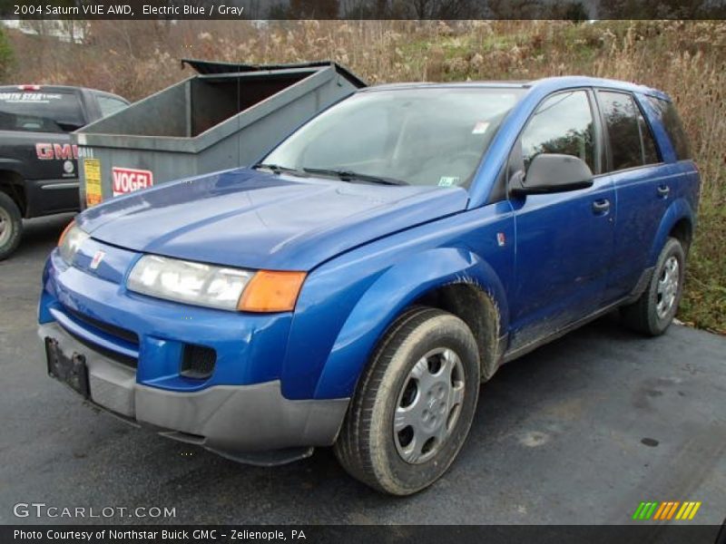 Electric Blue / Gray 2004 Saturn VUE AWD