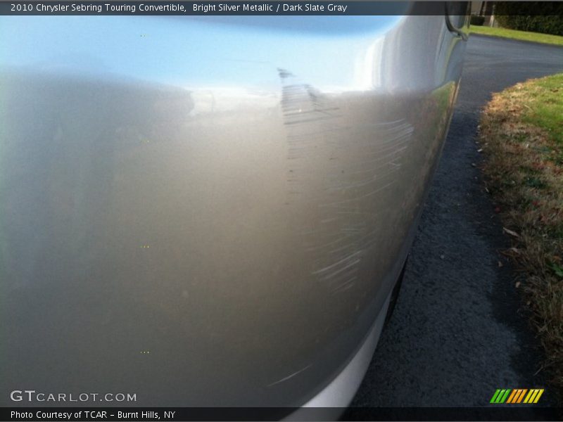 Bright Silver Metallic / Dark Slate Gray 2010 Chrysler Sebring Touring Convertible