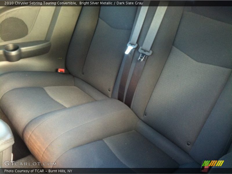 Bright Silver Metallic / Dark Slate Gray 2010 Chrysler Sebring Touring Convertible