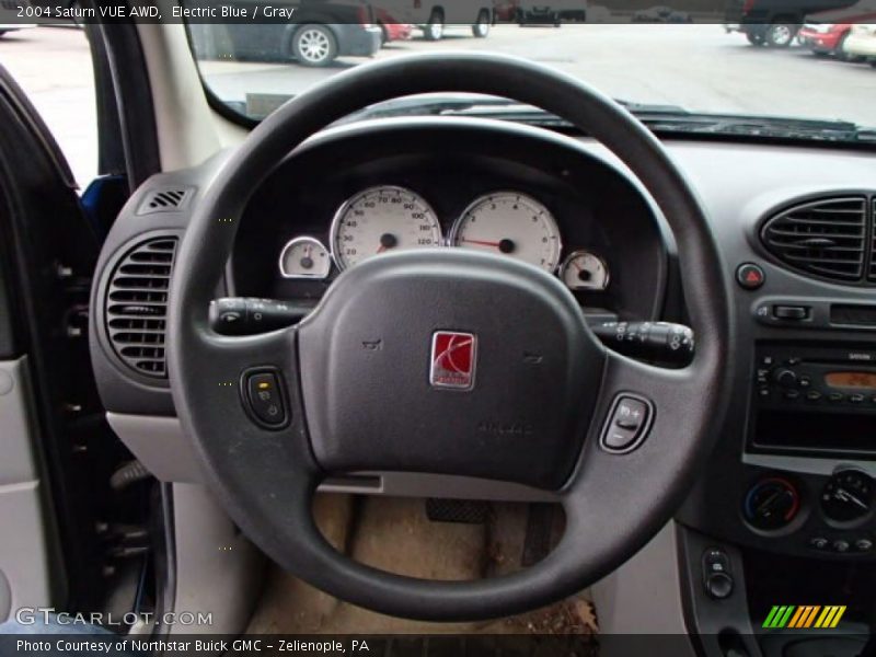 Electric Blue / Gray 2004 Saturn VUE AWD