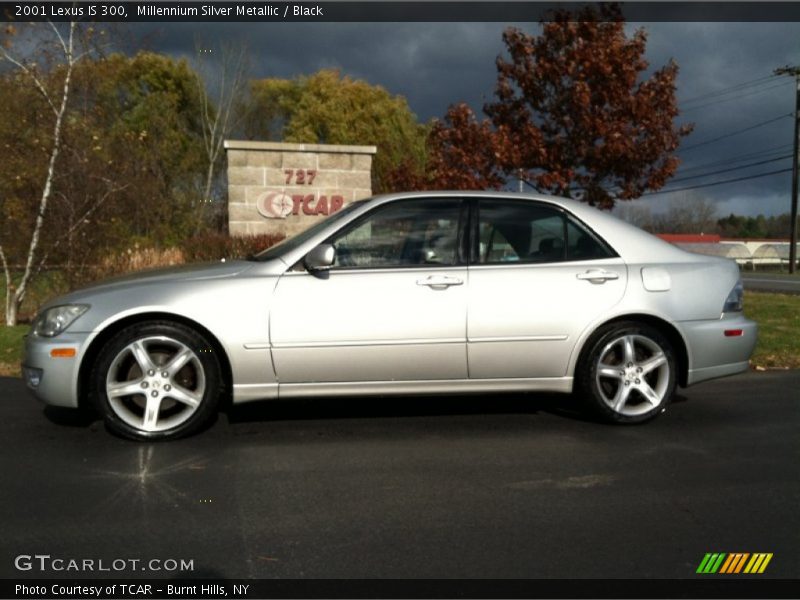 Millennium Silver Metallic / Black 2001 Lexus IS 300