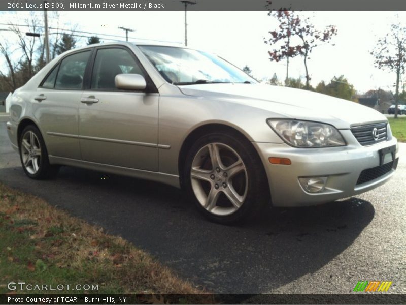 Millennium Silver Metallic / Black 2001 Lexus IS 300