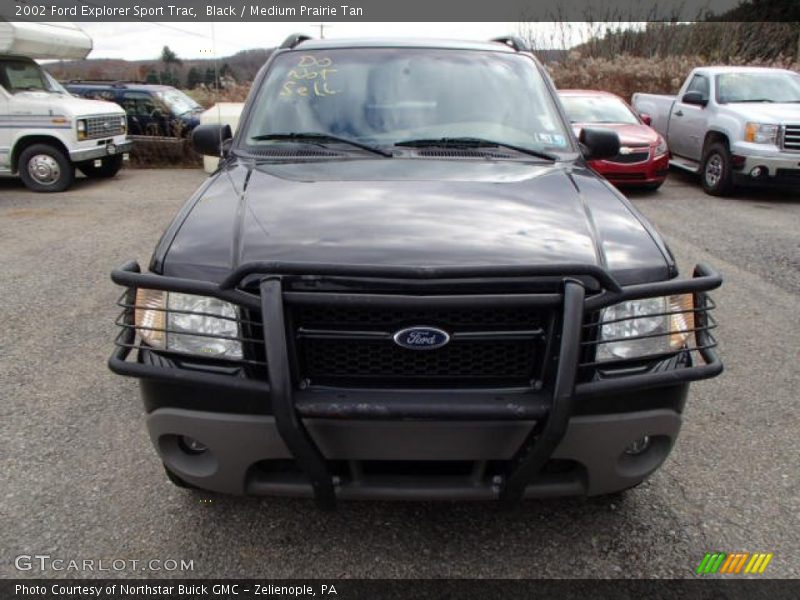Black / Medium Prairie Tan 2002 Ford Explorer Sport Trac