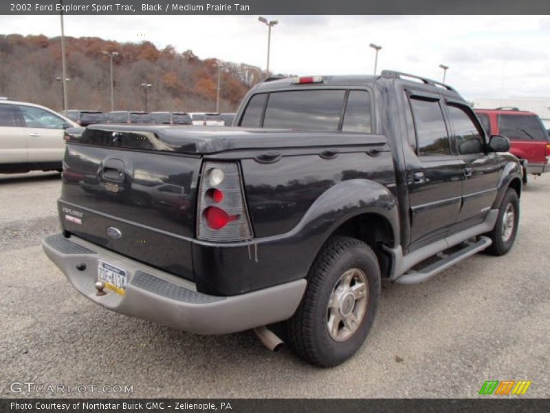 Black / Medium Prairie Tan 2002 Ford Explorer Sport Trac