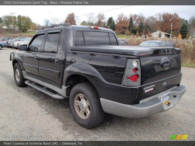 Black / Medium Prairie Tan 2002 Ford Explorer Sport Trac
