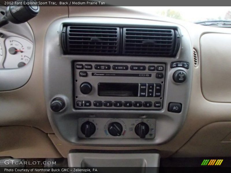 Black / Medium Prairie Tan 2002 Ford Explorer Sport Trac