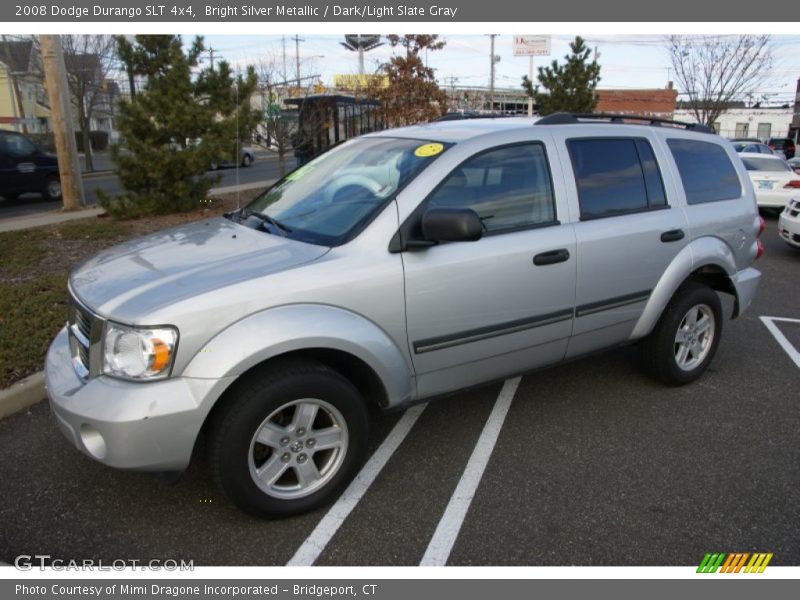 Bright Silver Metallic / Dark/Light Slate Gray 2008 Dodge Durango SLT 4x4