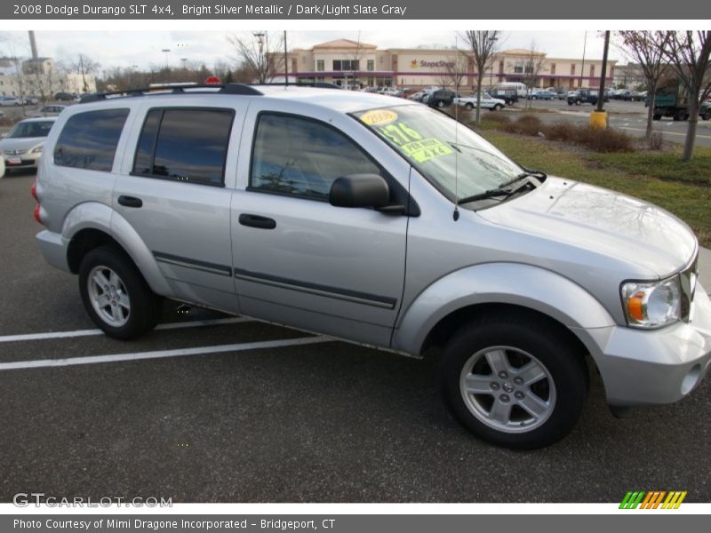 Bright Silver Metallic / Dark/Light Slate Gray 2008 Dodge Durango SLT 4x4