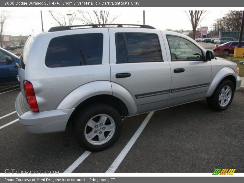 Bright Silver Metallic / Dark/Light Slate Gray 2008 Dodge Durango SLT 4x4