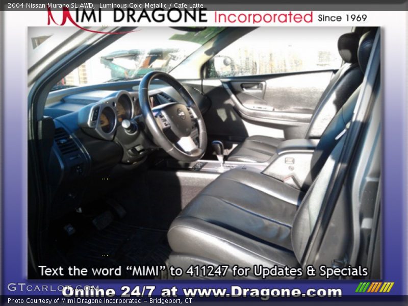 Luminous Gold Metallic / Cafe Latte 2004 Nissan Murano SL AWD