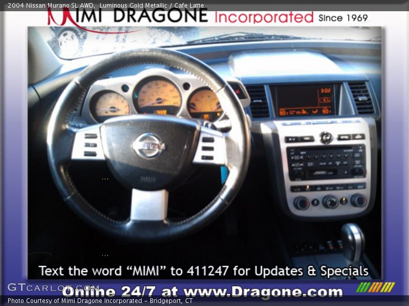 Luminous Gold Metallic / Cafe Latte 2004 Nissan Murano SL AWD