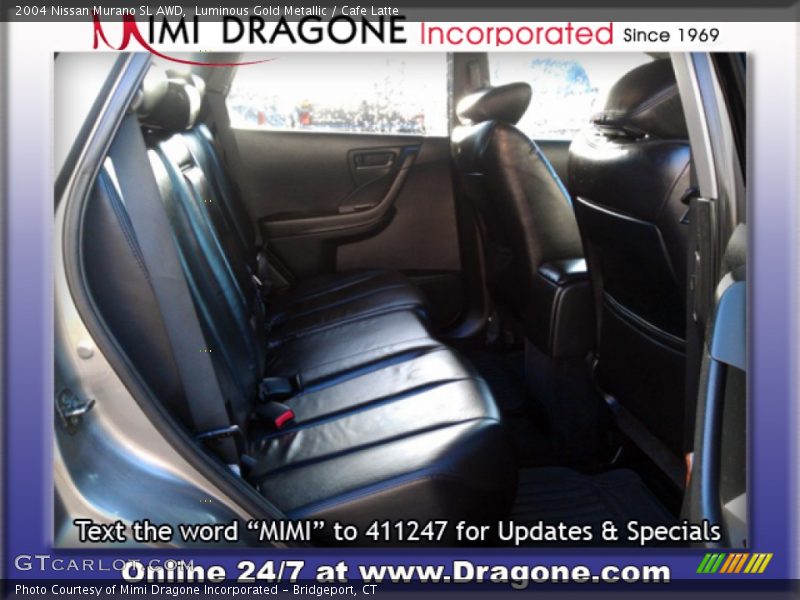 Luminous Gold Metallic / Cafe Latte 2004 Nissan Murano SL AWD