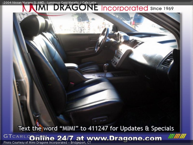 Luminous Gold Metallic / Cafe Latte 2004 Nissan Murano SL AWD