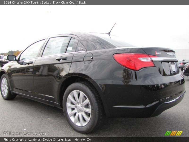 Black Clear Coat / Black 2014 Chrysler 200 Touring Sedan