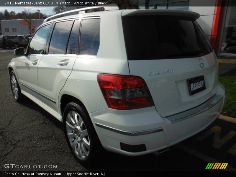 Arctic White / Black 2011 Mercedes-Benz GLK 350 4Matic