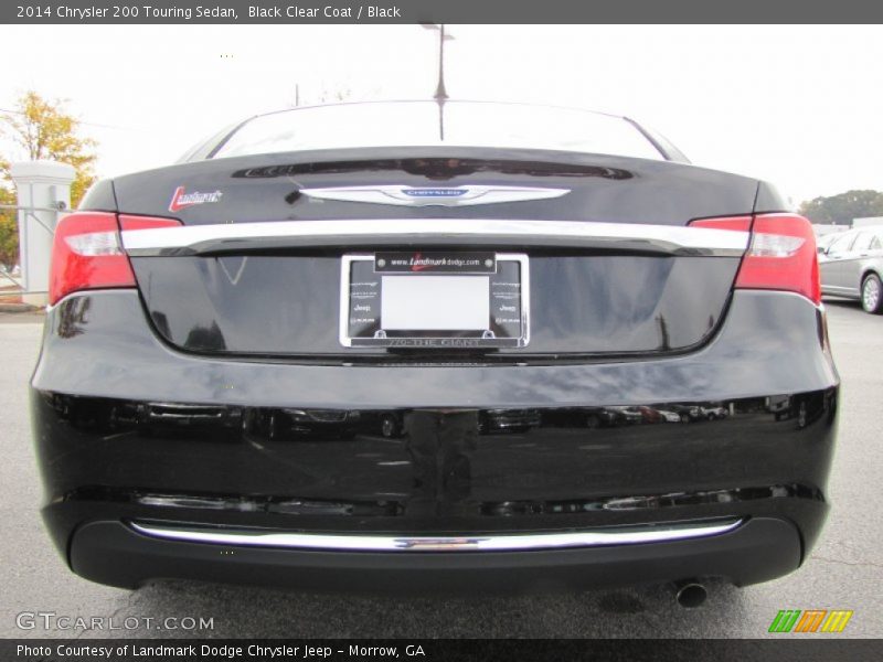 Black Clear Coat / Black 2014 Chrysler 200 Touring Sedan