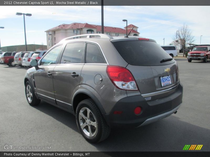 Mocha Steel Metallic / Black 2012 Chevrolet Captiva Sport LS