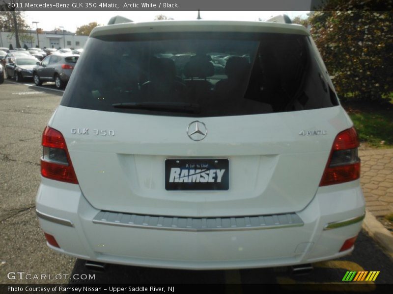 Arctic White / Black 2011 Mercedes-Benz GLK 350 4Matic