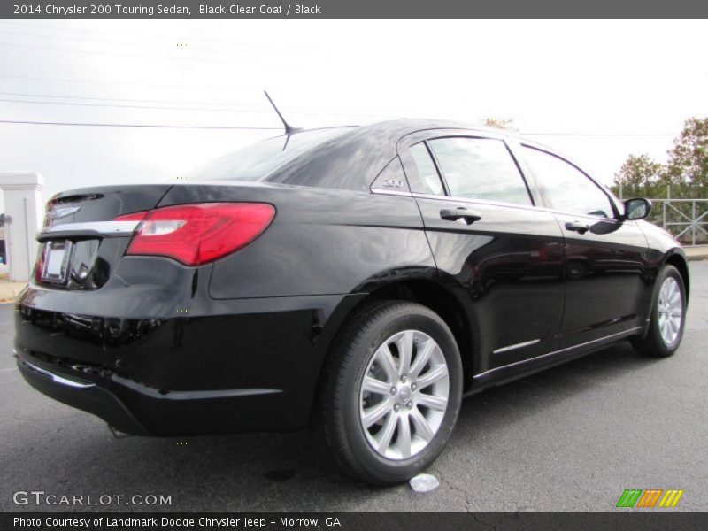 Black Clear Coat / Black 2014 Chrysler 200 Touring Sedan