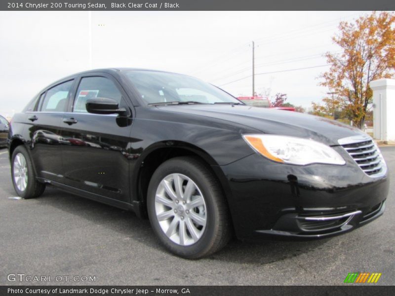 Black Clear Coat / Black 2014 Chrysler 200 Touring Sedan