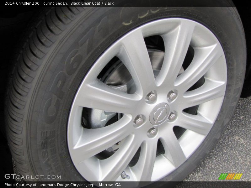 Black Clear Coat / Black 2014 Chrysler 200 Touring Sedan