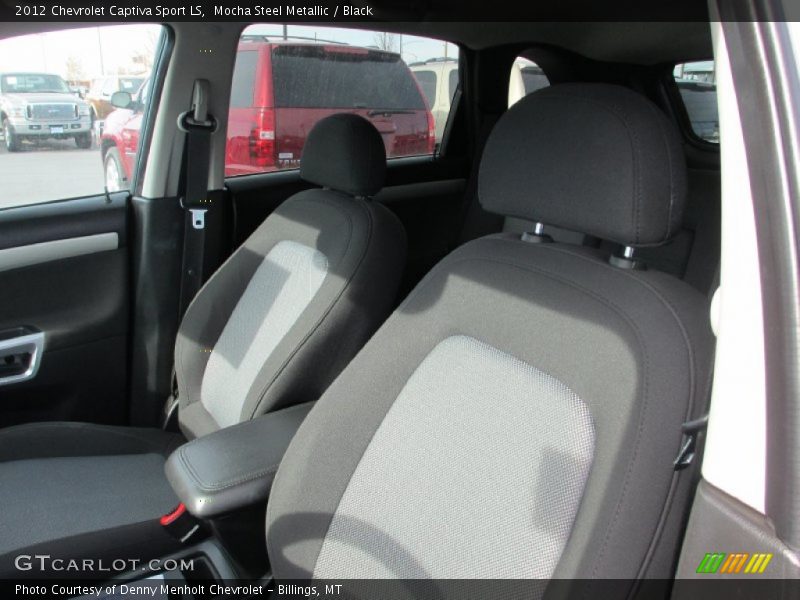 Mocha Steel Metallic / Black 2012 Chevrolet Captiva Sport LS