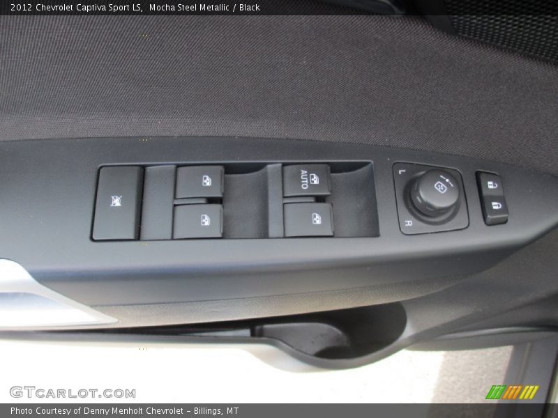 Mocha Steel Metallic / Black 2012 Chevrolet Captiva Sport LS