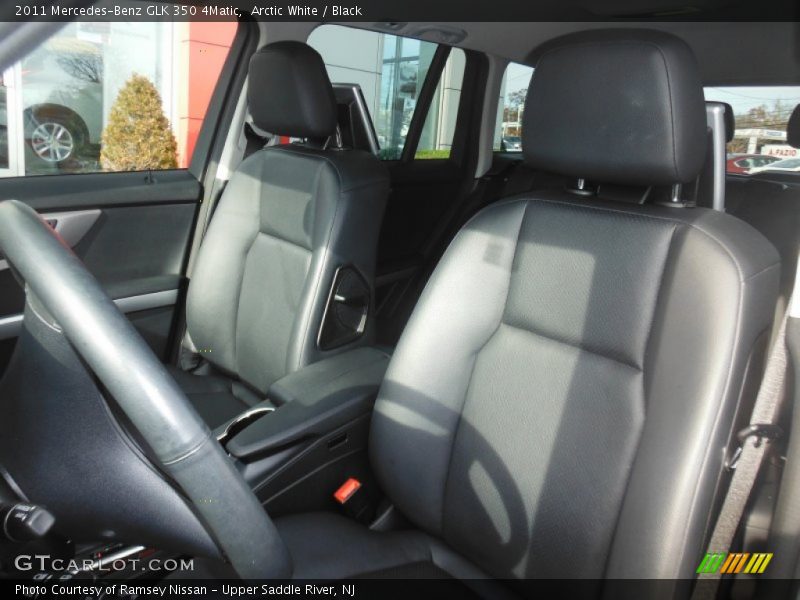 Arctic White / Black 2011 Mercedes-Benz GLK 350 4Matic