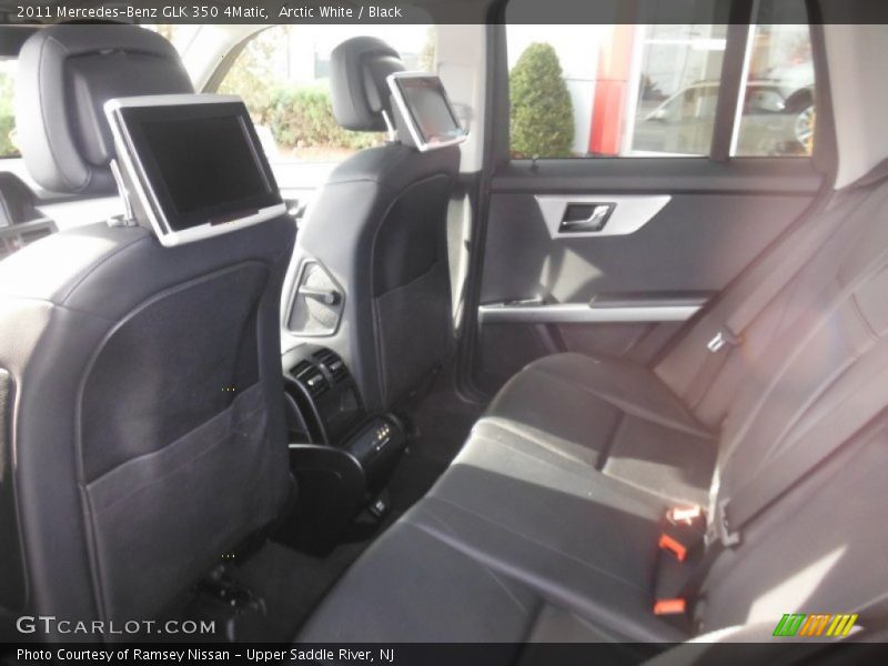 Arctic White / Black 2011 Mercedes-Benz GLK 350 4Matic