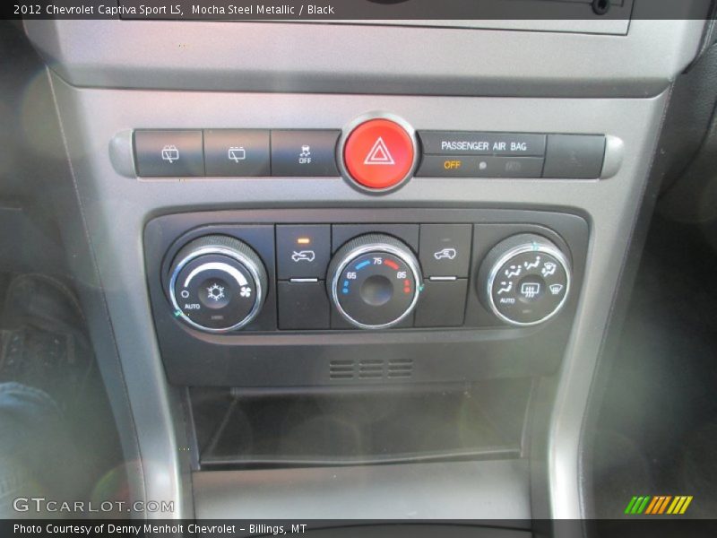 Mocha Steel Metallic / Black 2012 Chevrolet Captiva Sport LS