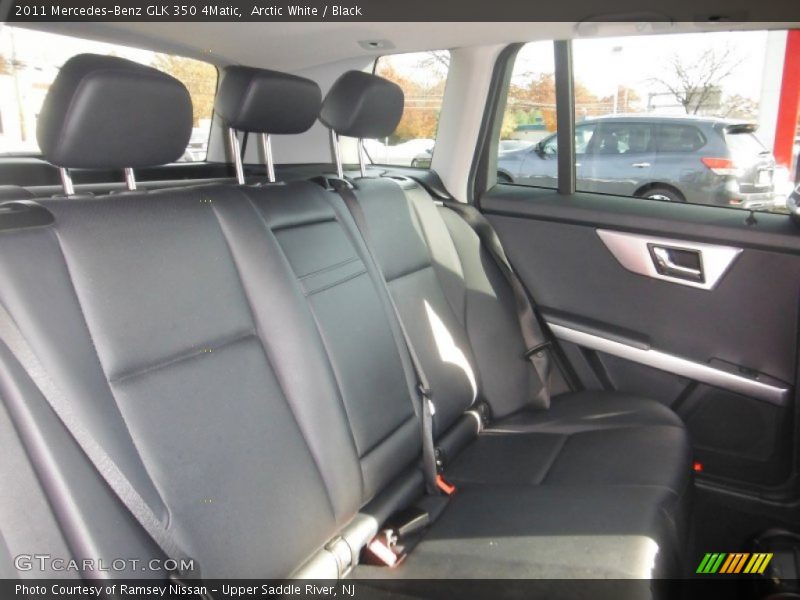 Arctic White / Black 2011 Mercedes-Benz GLK 350 4Matic
