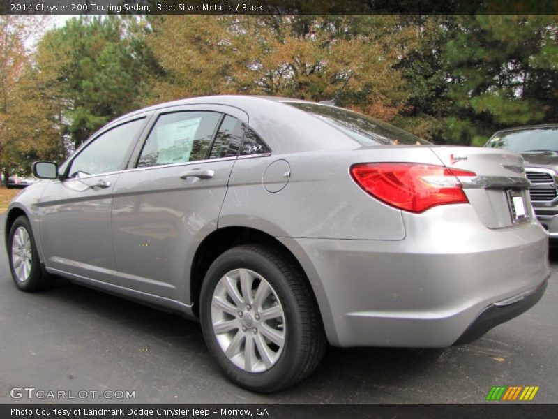 Billet Silver Metallic / Black 2014 Chrysler 200 Touring Sedan