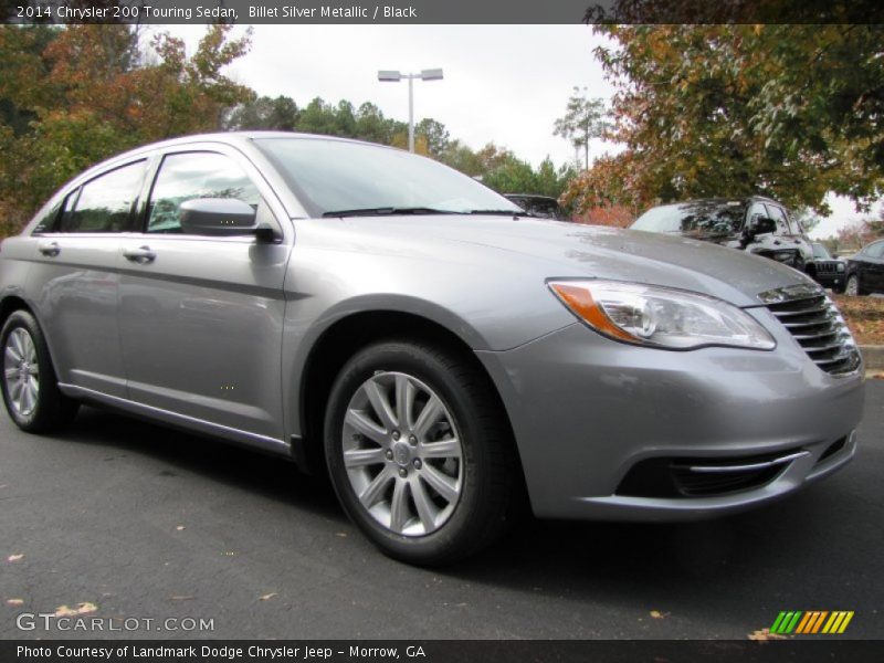 Billet Silver Metallic / Black 2014 Chrysler 200 Touring Sedan