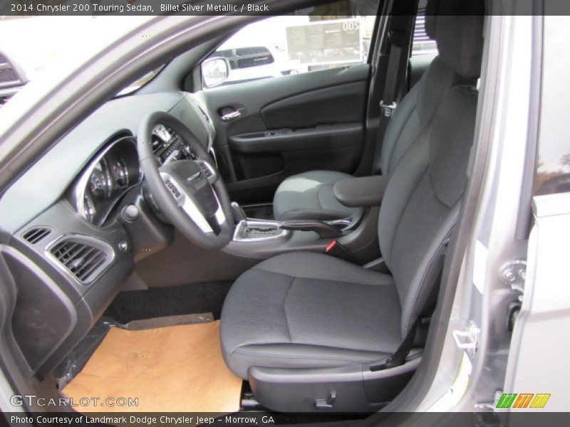 Billet Silver Metallic / Black 2014 Chrysler 200 Touring Sedan