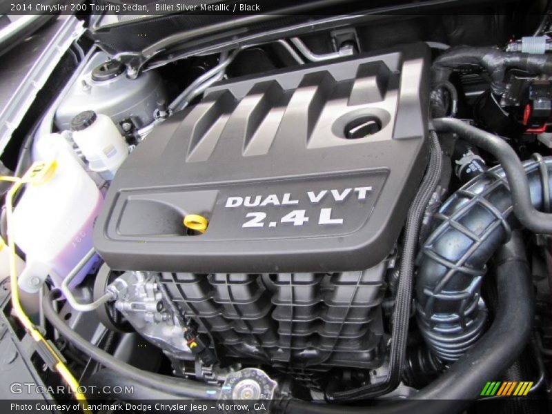 Billet Silver Metallic / Black 2014 Chrysler 200 Touring Sedan