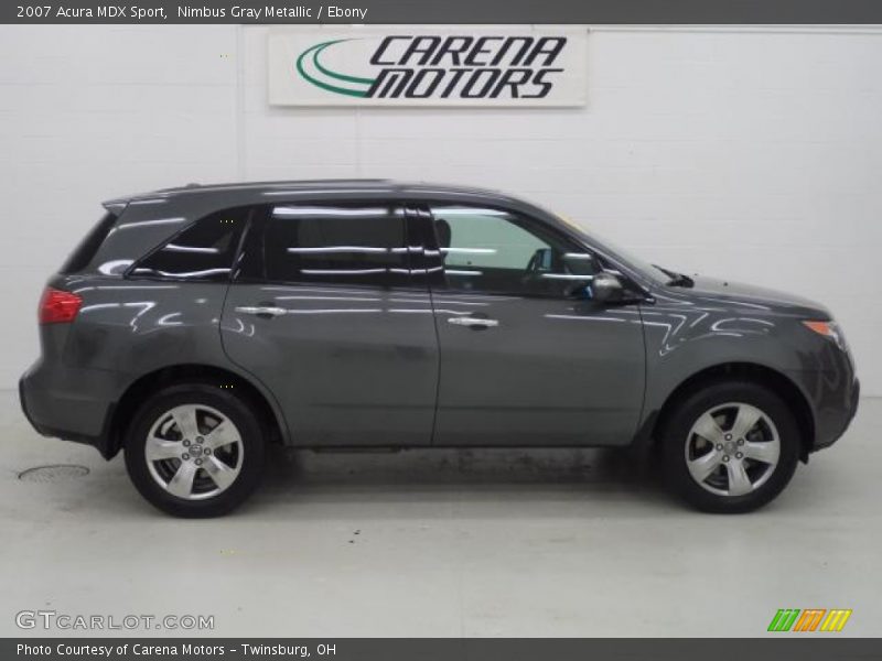 Nimbus Gray Metallic / Ebony 2007 Acura MDX Sport