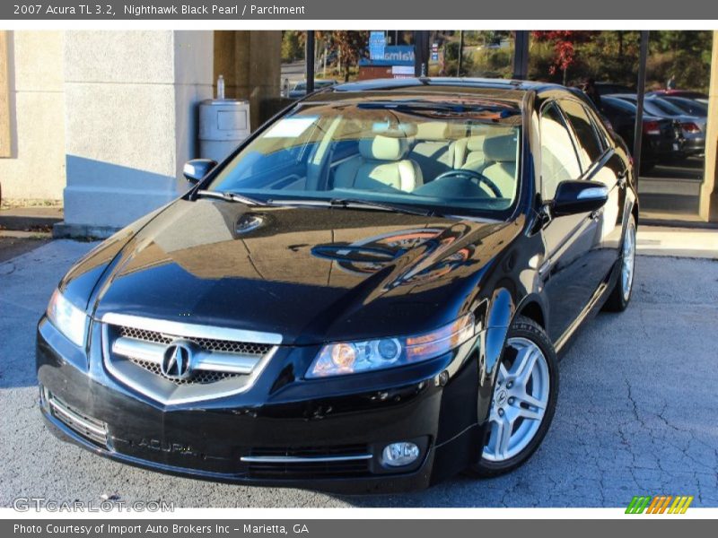 Nighthawk Black Pearl / Parchment 2007 Acura TL 3.2